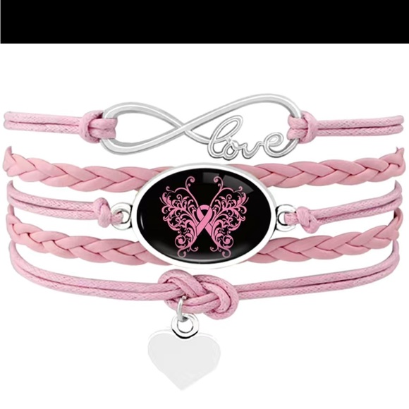 Jewelry - Breast cancer awareness bracelet
